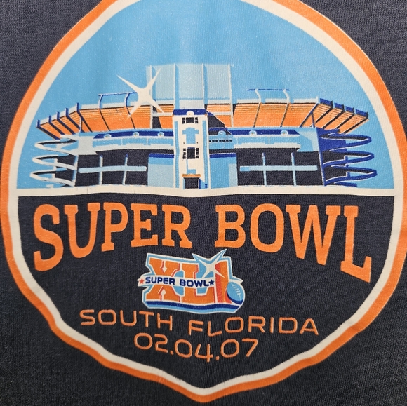 Superbowl 2007 Longsleeve T-Shirt - Picture 3 of 3